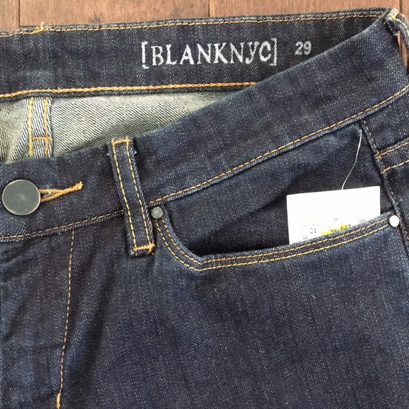 BlankNYC 29 Jeans NWT Indigo Classic Slim Denim - Picture 2 of 11